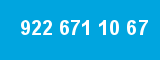 922 671 10 67